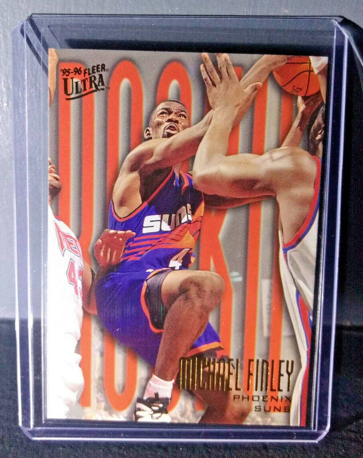 1995-96 Michael Finley Fleer Ultra #272 Rookie Basketball Card