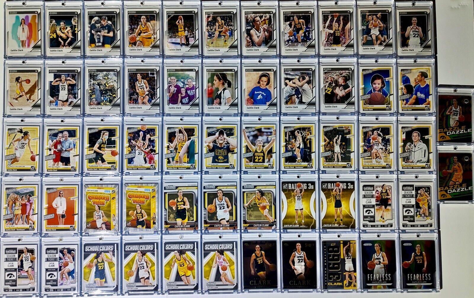 2024 Caitlin Clark Panini Collection Complete Set Basketball Cards Iowa Hawkeyes