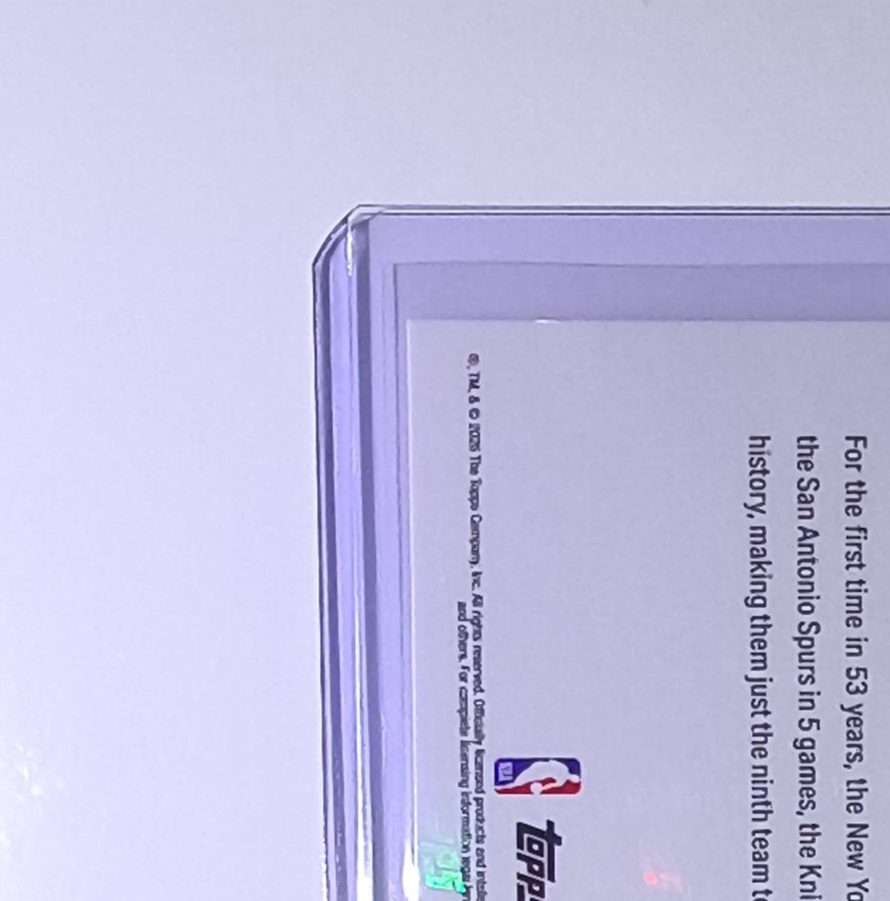 Landry Shamet 2026 Topps Now NBA Champions #C6-SP Card New York Knicks