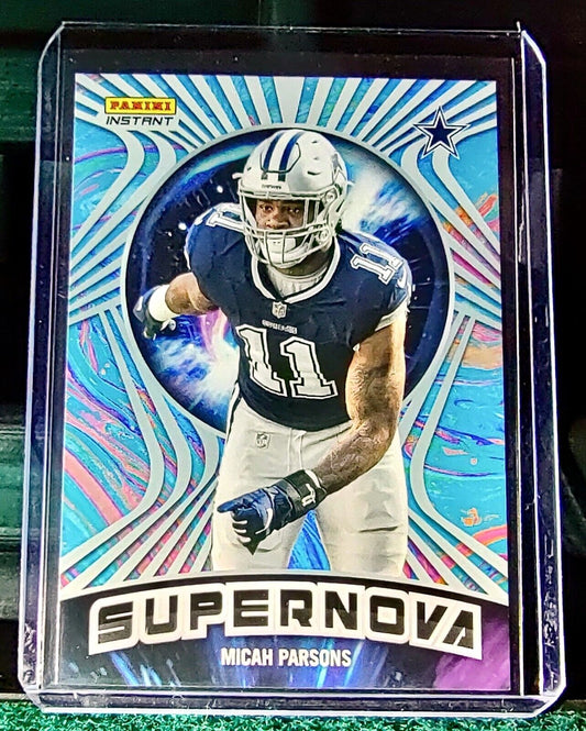 Micah Parsons 2022 Panini NFL Instant Supernova #7 Football Card 1/1523