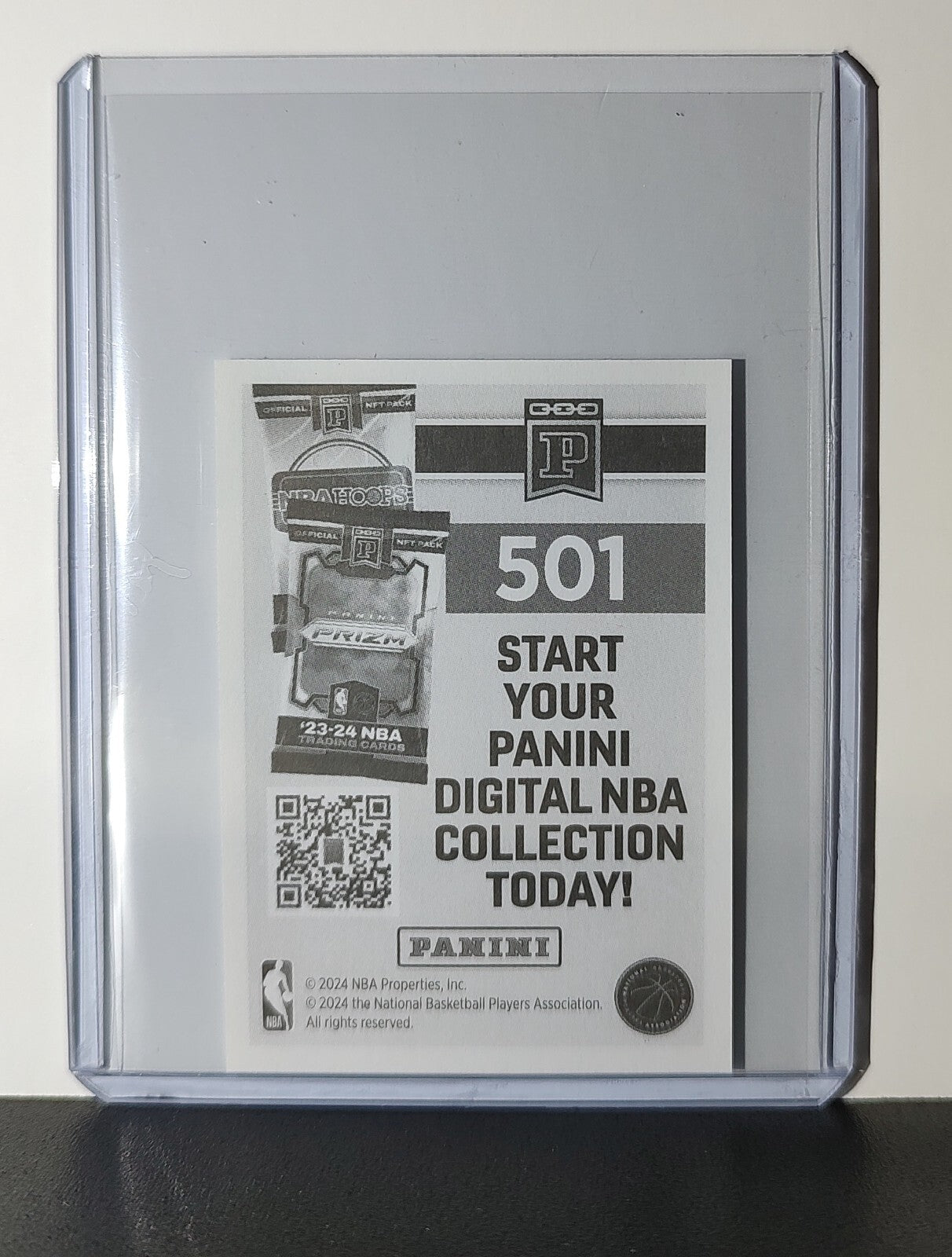 Magic Johnson Legends 2024-25 Panini NBA #501 Sticker Card Los Angeles Lakers