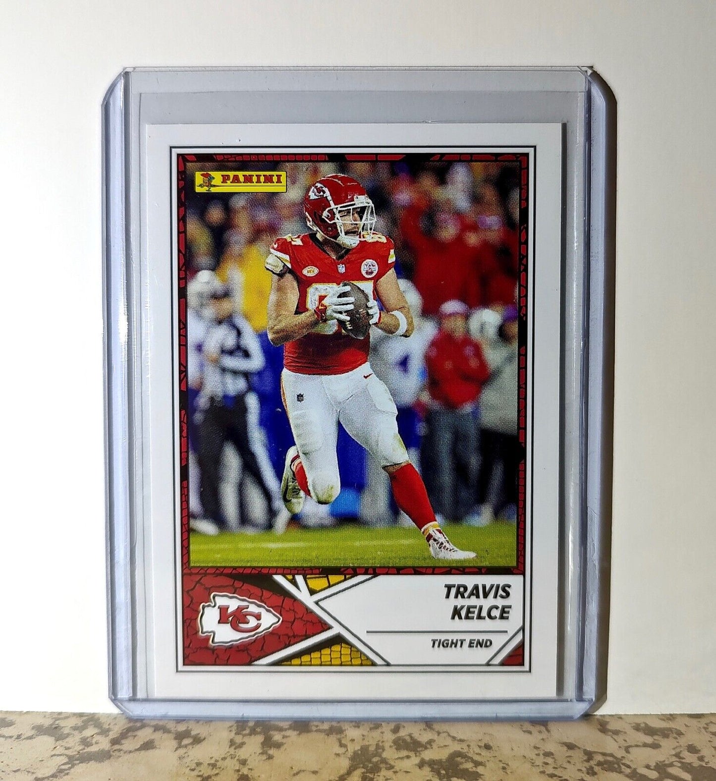 Travis Kelce 2024 Panini NFL #1 Sticker Card Kansas City Chiefs