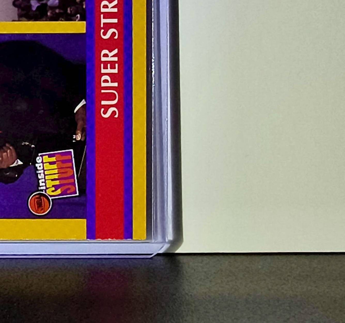 Michael Jordan Magic Johnson 1990-91 NBA Hoops Super Streaks #385 Card Bulls