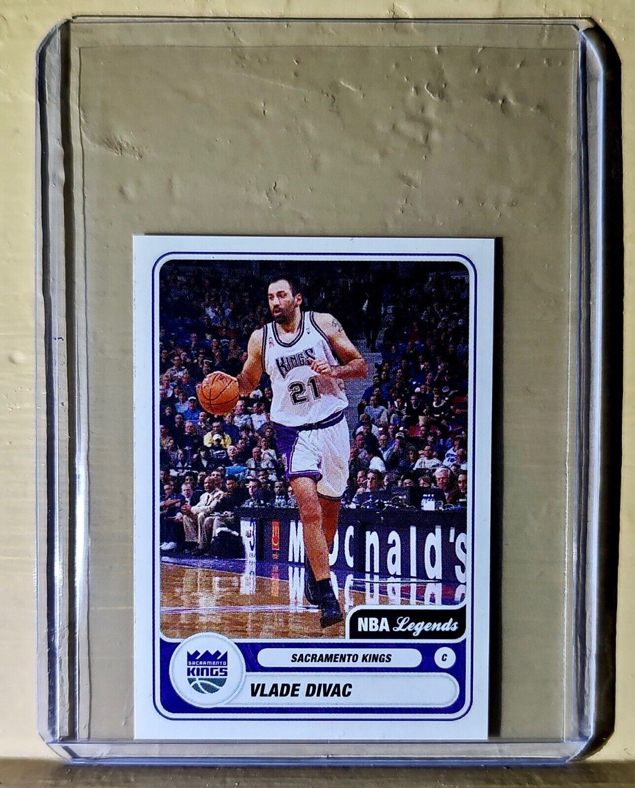 2023-24 Vlade Divac Panini NBA Basketball #507 Sticker NBA Legends