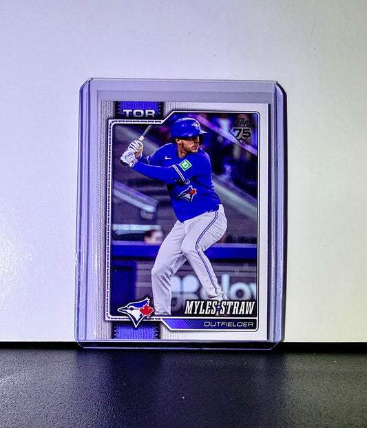 Myles Straw 2026 Topps Update MLB #US321 Card Toronto Blue Jays