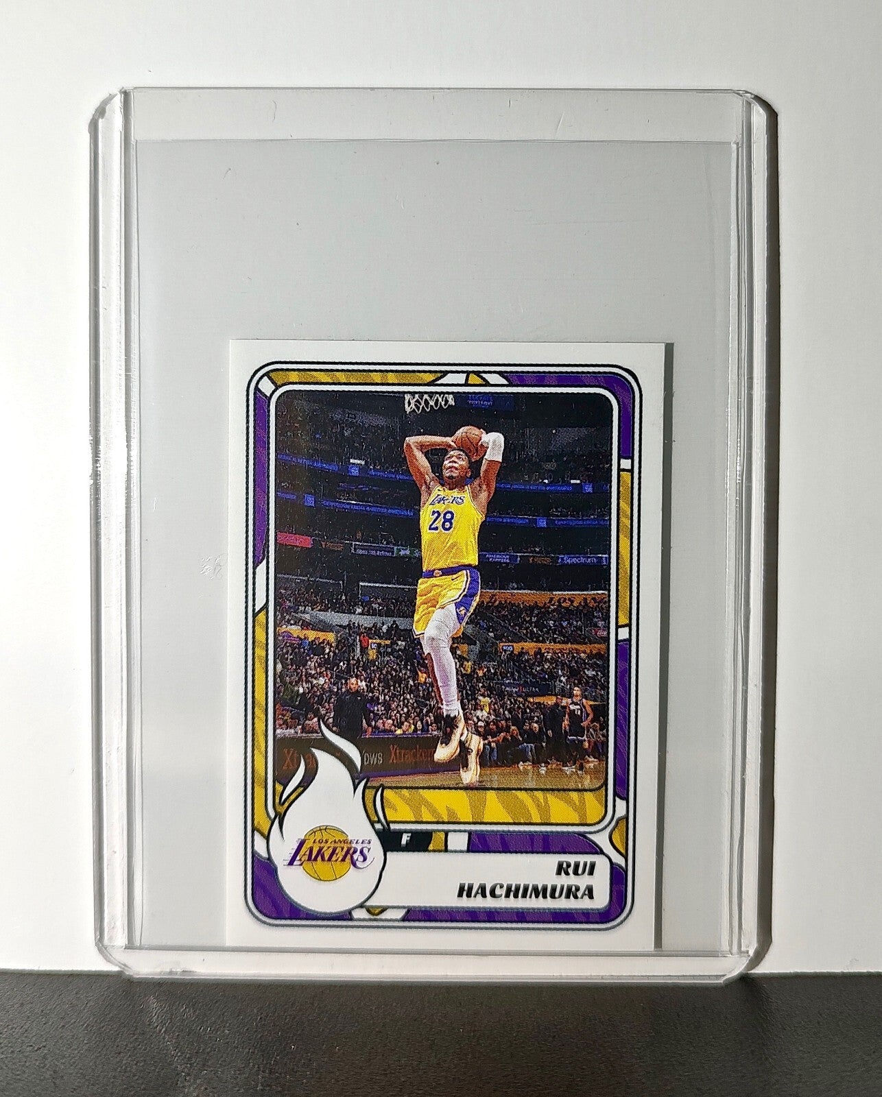 Rui Hachimura 2024-25 Panini NBA #362 Sticker Card Los Angeles Lakers