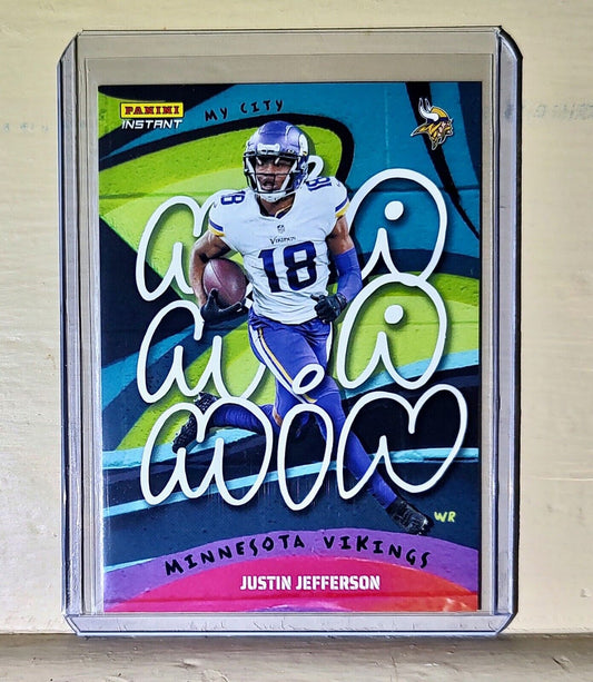 Justin Jefferson 2022 Panini NFL MyCity #21 Football Card 1/1860