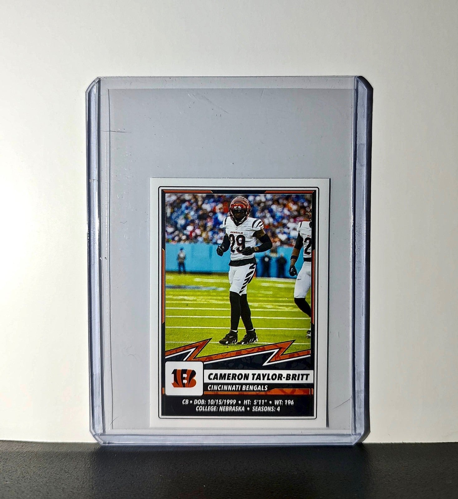 Cameron Talyor-Britt 2025 Panini NFL #129 Sticker Bengals