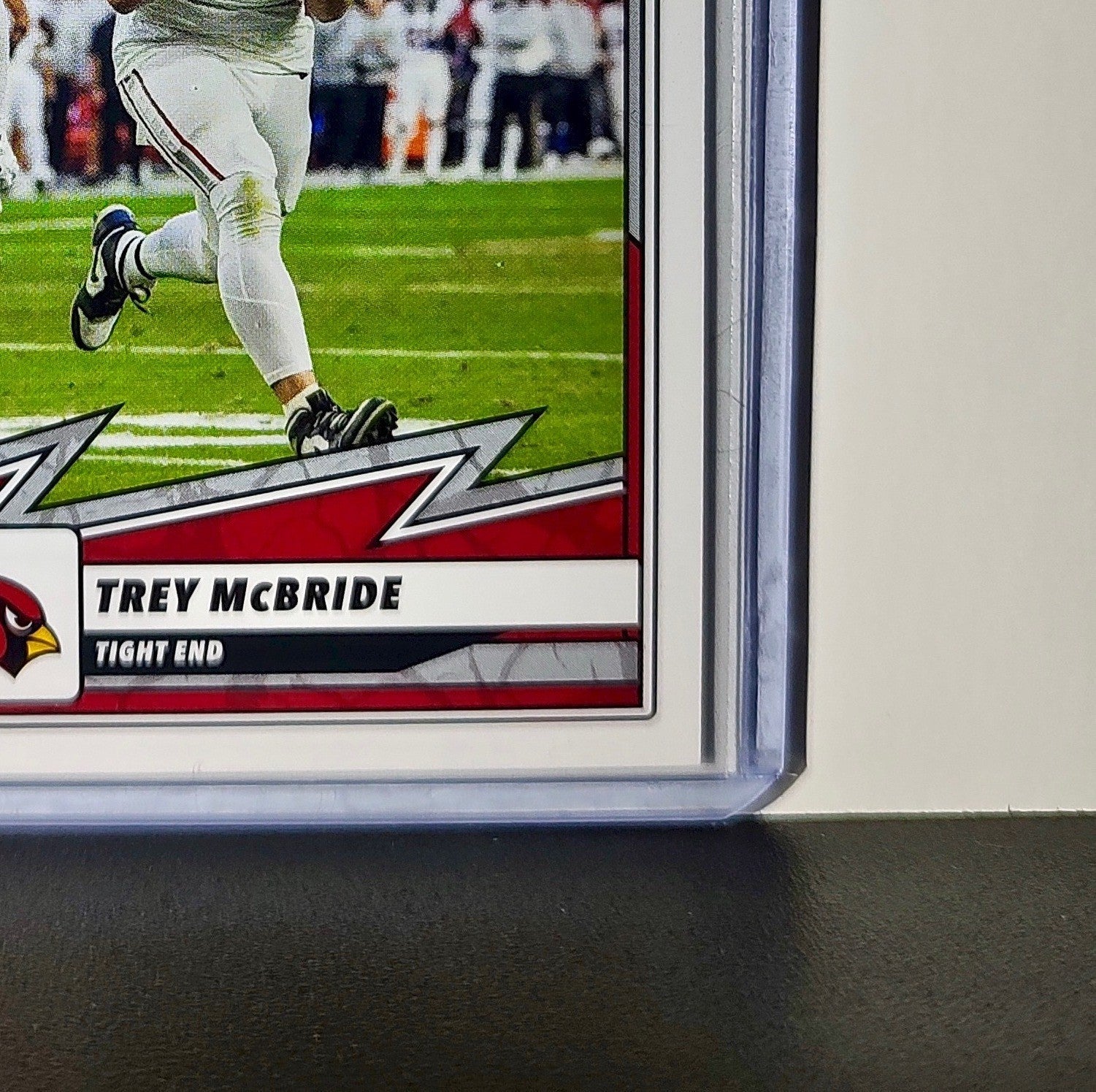 Trey McBride 2025 Panini NFL #67 Sticker Card Arizona Cardinals