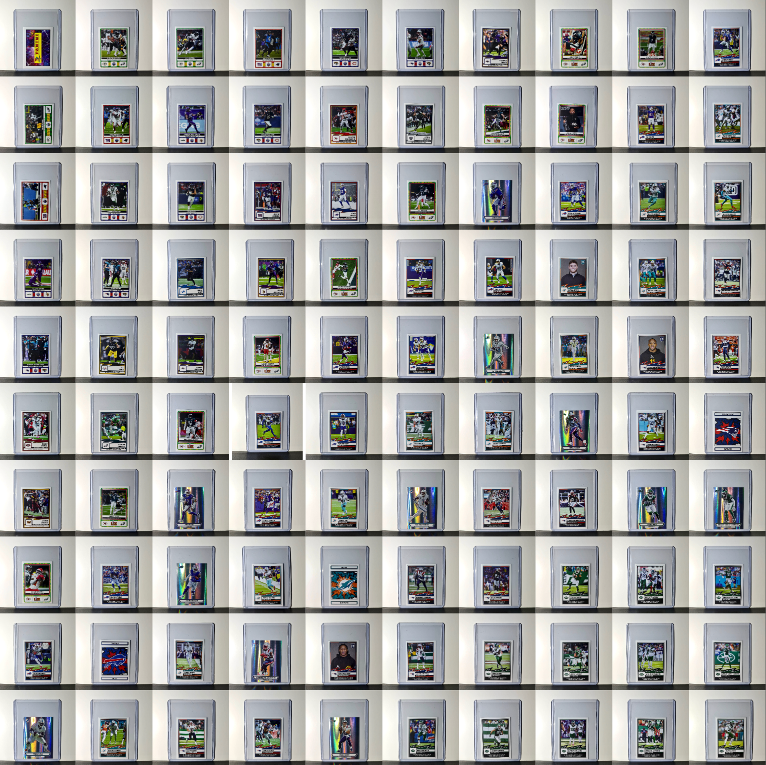 2025 Panini NFL Sticker Collection Complete 564 Football Sticker Set - Toploaded