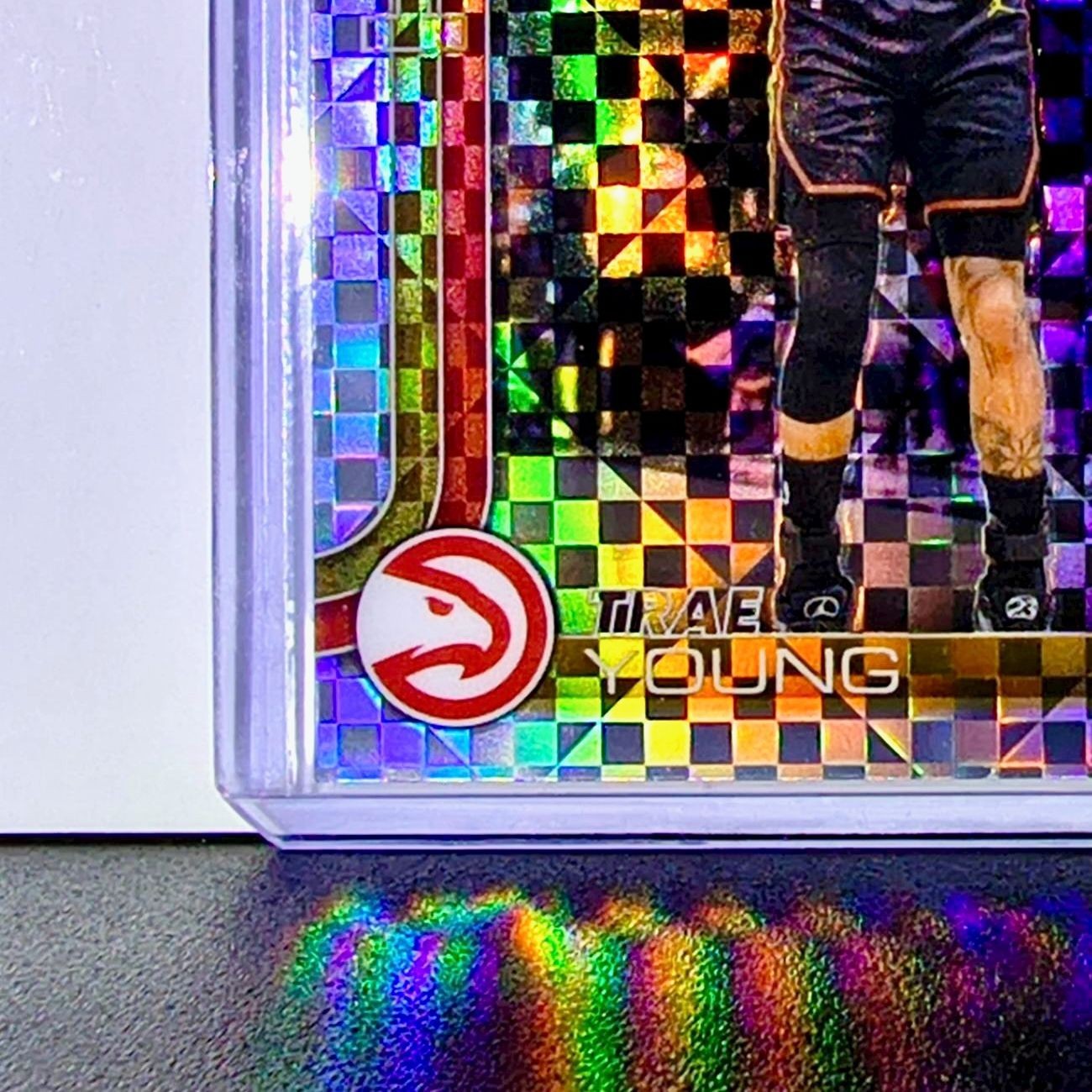 Trae Young 2025-26 NBA Topps Chrome Update X-Fractor #36 Card Atlanta Hawks