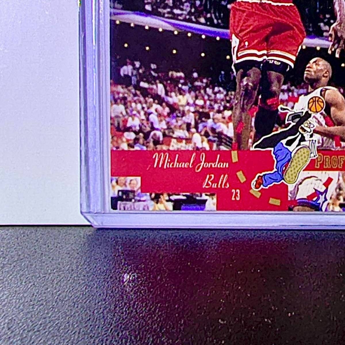 Michael Jordan 1995-96 Upper Deck Collector's Choice #195 Card Chicago Bulls