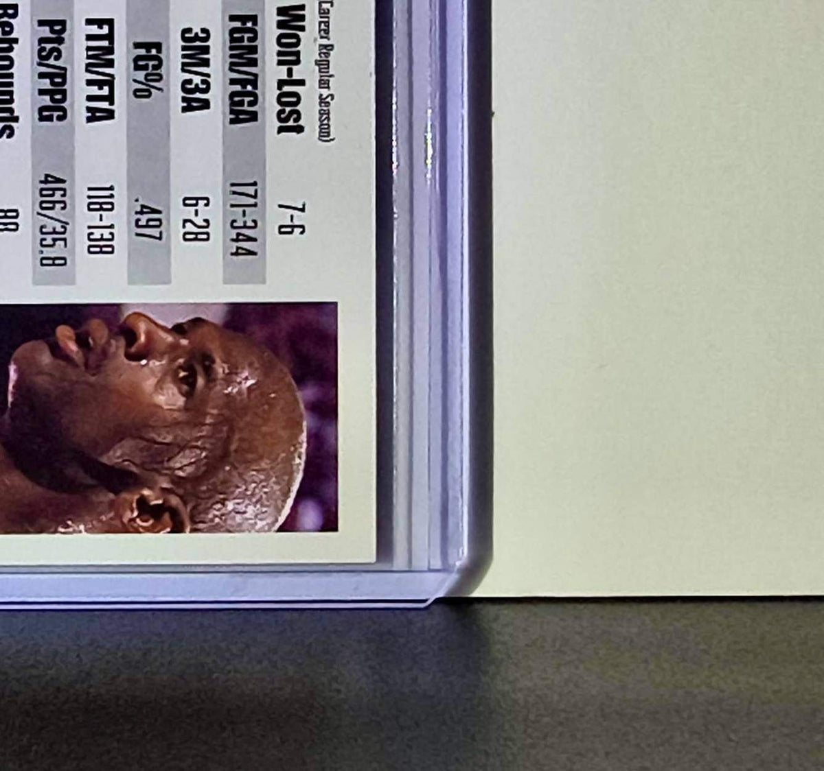 Michael Jordan 1993-94 Skybox Showdown Series VS Clyde Drexler Card Bulls