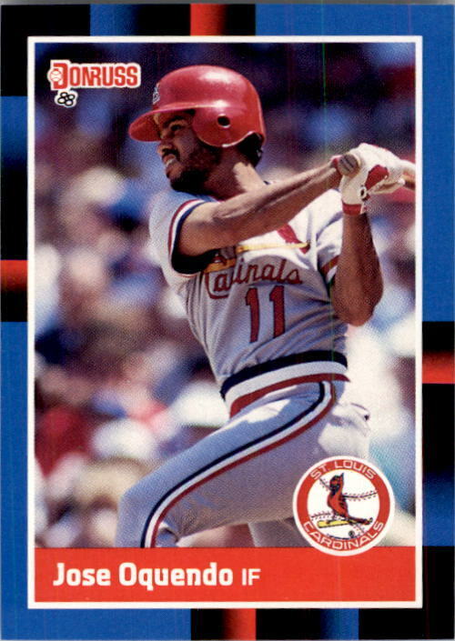 1988 Jose Oquendo Donruss Baseball Card #234