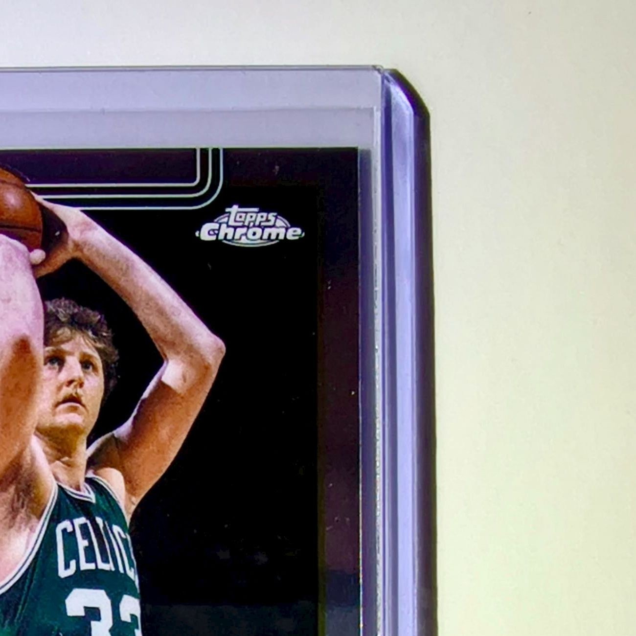 Larry Bird 2025-26 NBA Topps Chrome Update #143 Basketball Card Boston Celtics