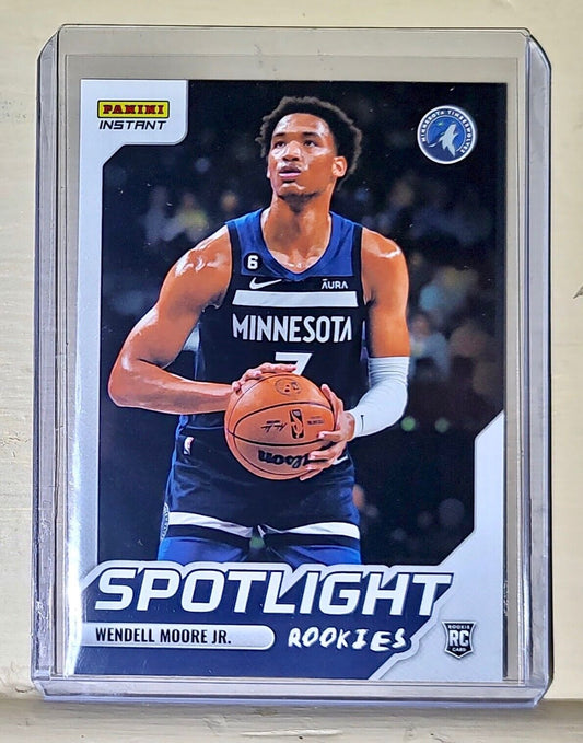 Wendell Moore Jr. 2022-23 Panini NBA #26 Spotlight Rookies Card 1/965