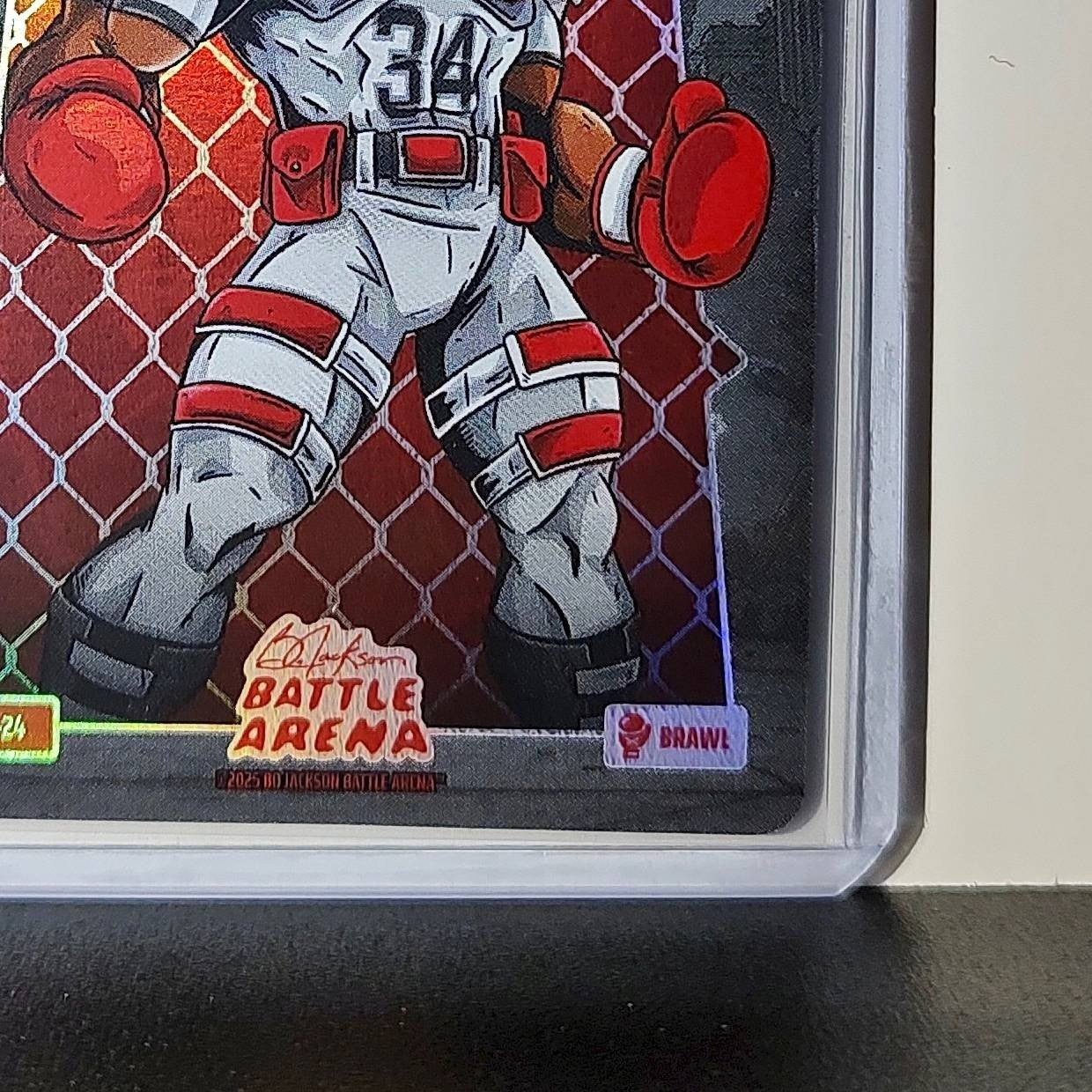 Bo Jackson 2026 Battle Arena #P-24 BOJAX PSA Magazine Football Card 140 Power