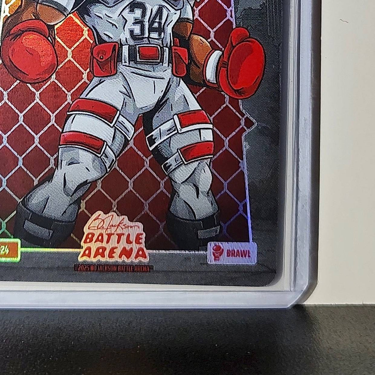 Bo Jackson 2026 Battle Arena #P-24 BOJAX PSA Magazine Football Card 140 Power