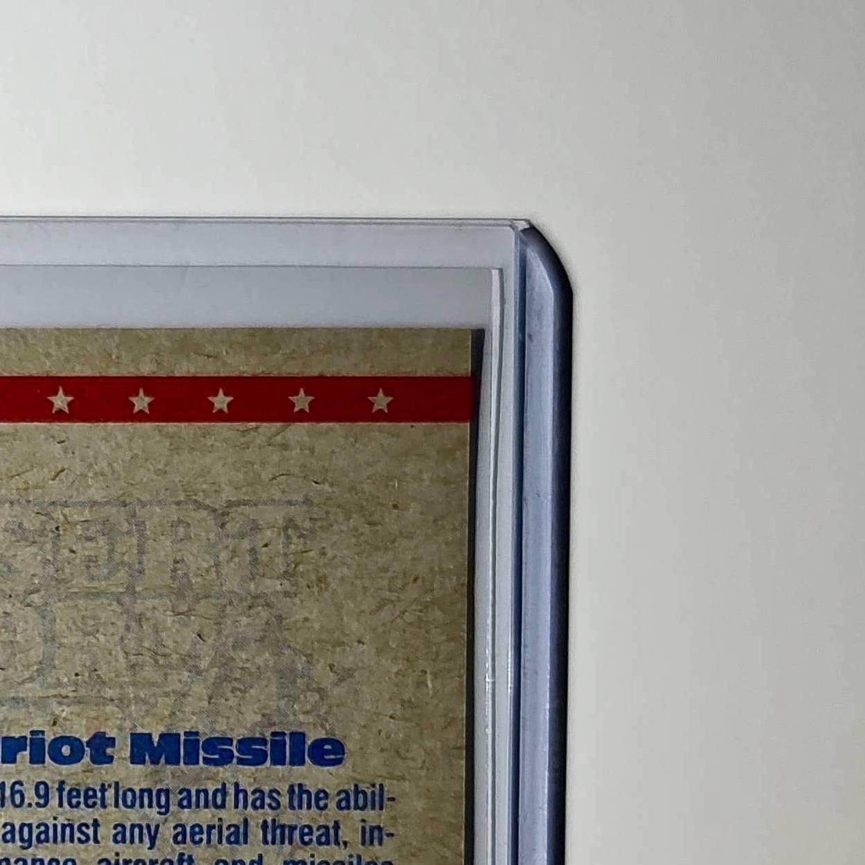 The Patriot Missile 1991 Topps Desert Storm #48 Card