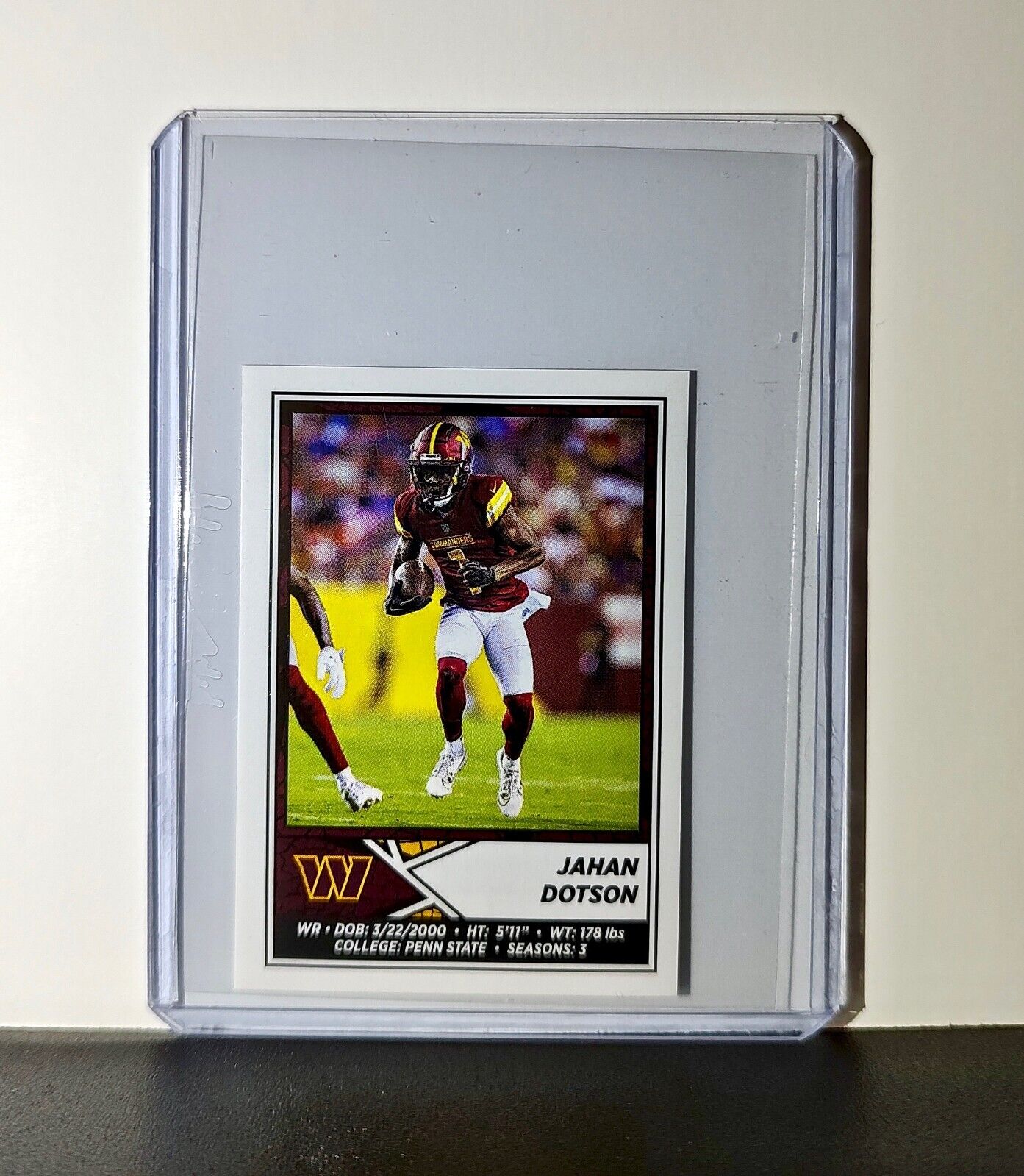 Jahan Dotson 2024 Panini NFL Sticker #350 Washington Commanders