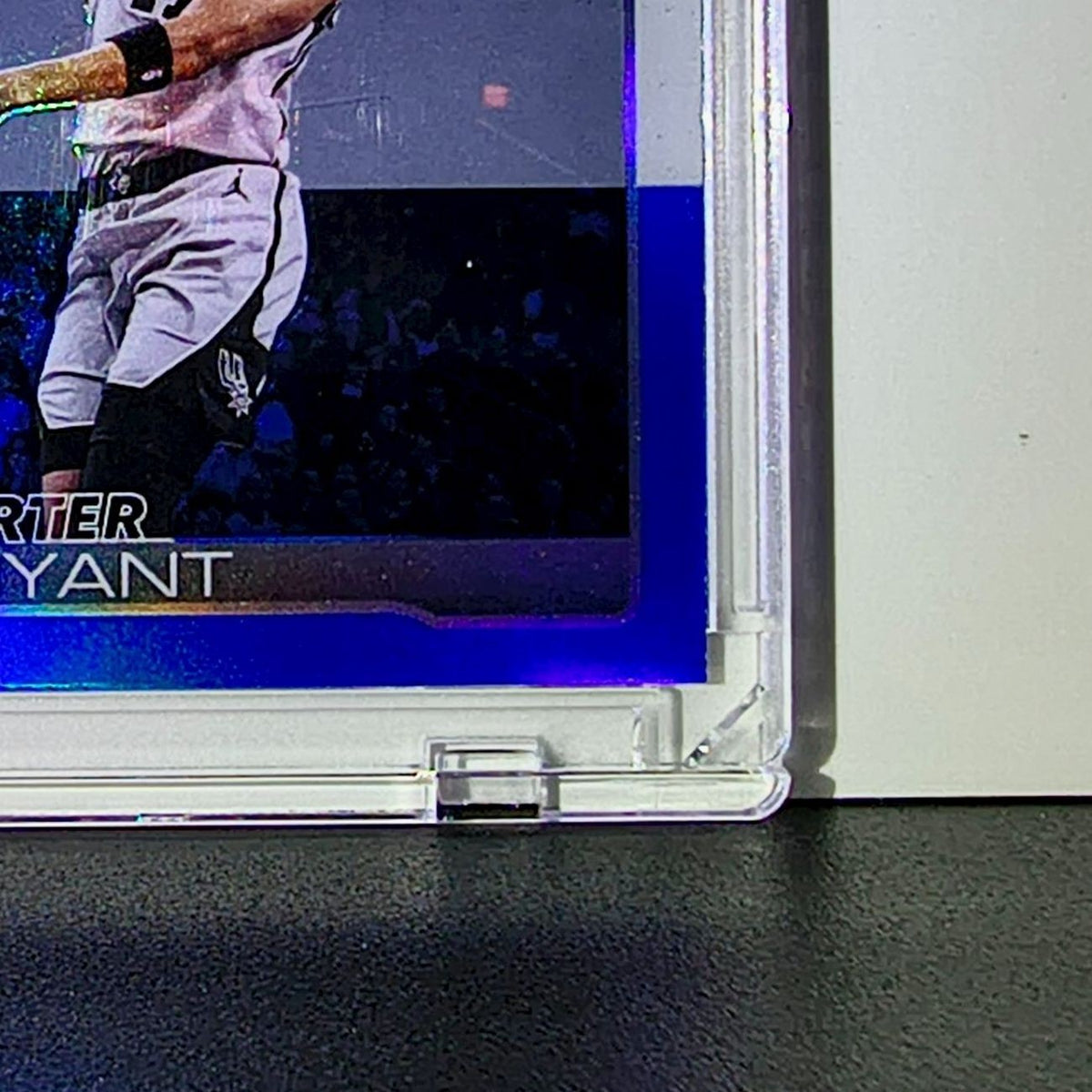 Carter Bryant Rookie 2025-26 NBA Topps Chrome Update #164 Red White Blue Refract