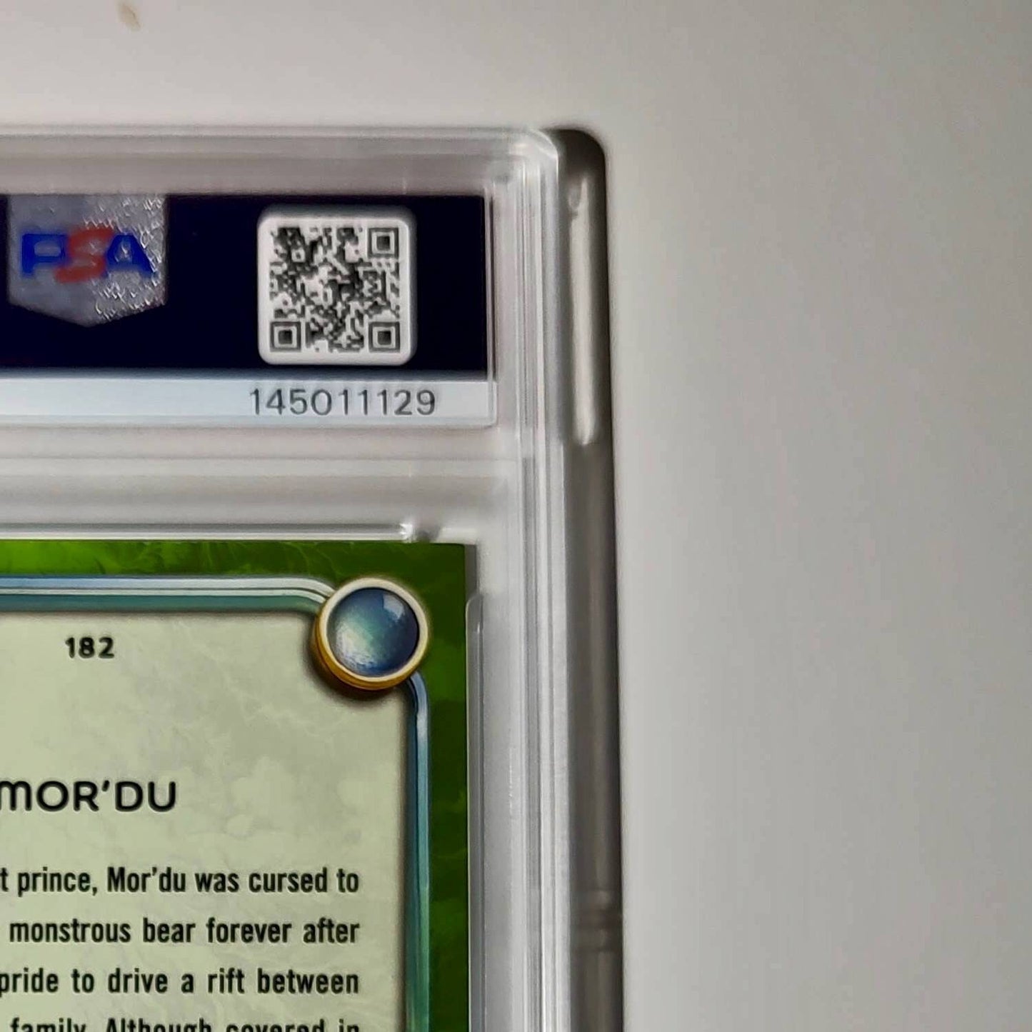 Mor'Du 2025 Topps Disney Wonder #182 Card Brave PSA 10