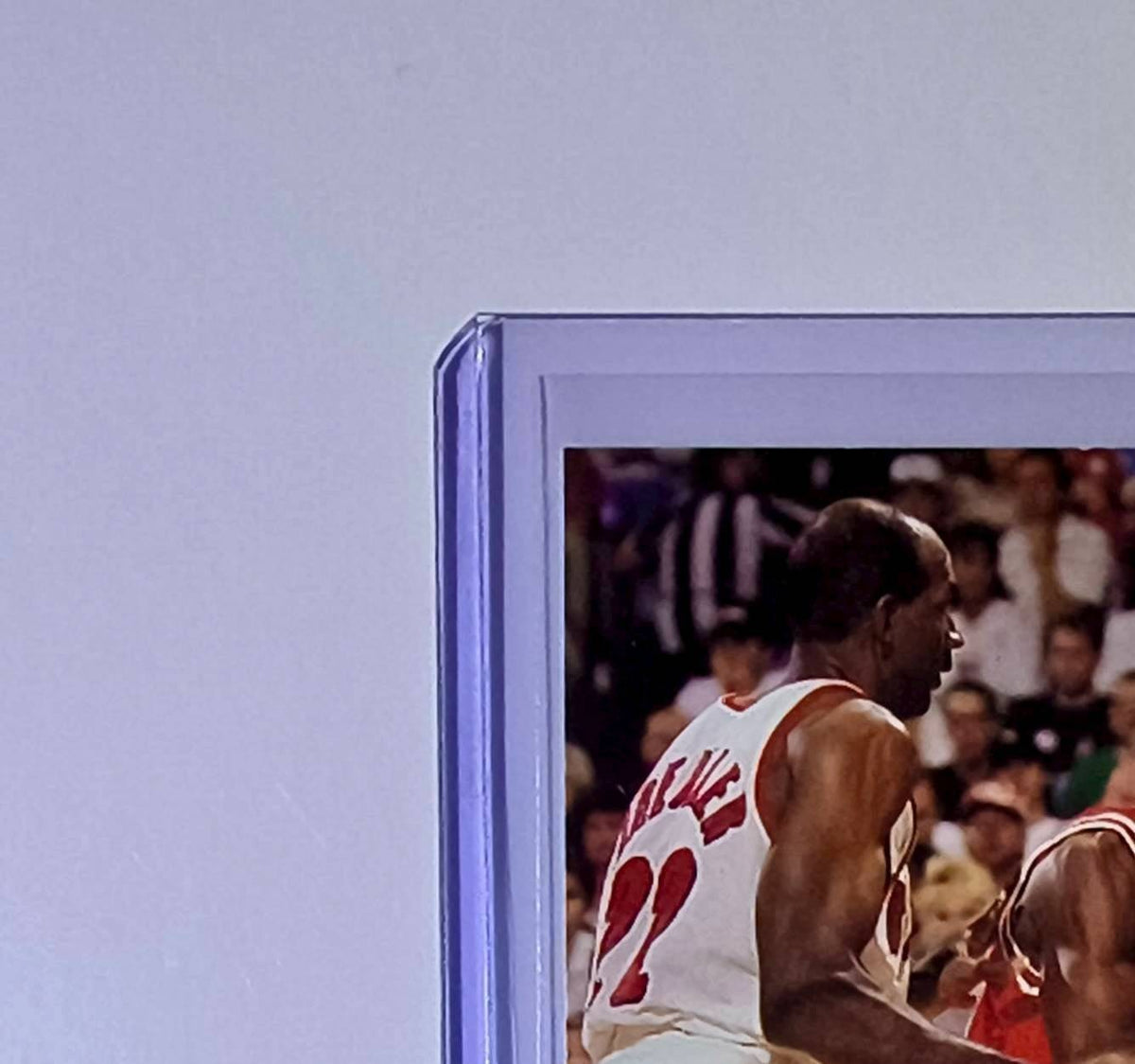 Michael Jordan 1993-94 Skybox Showdown Series VS Clyde Drexler Card Bulls