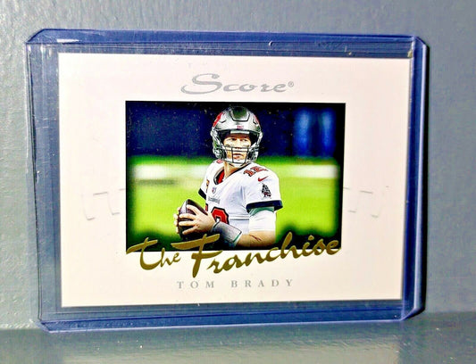 Tom Brady 2021 Panini NFL Score The Franchise #F30 Card 1/1966