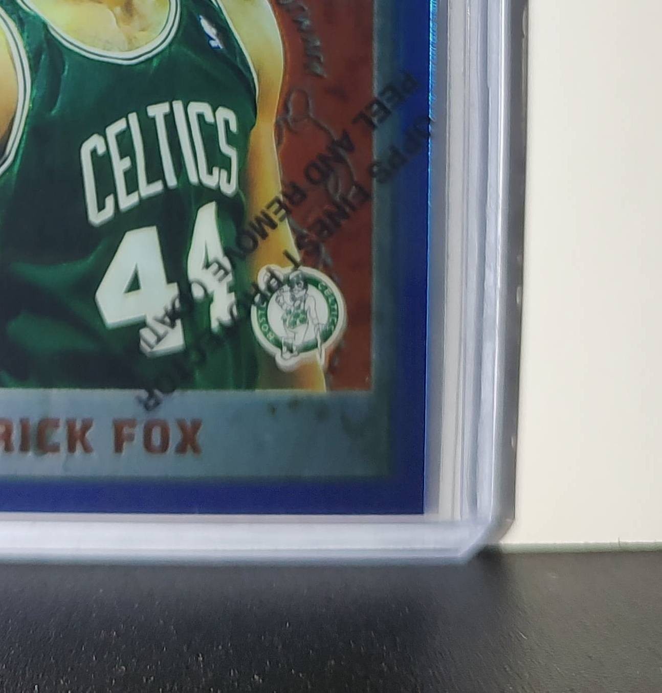 Rick Fox 1995-96 Topps Finest NBA #231 Card Boston Celtics