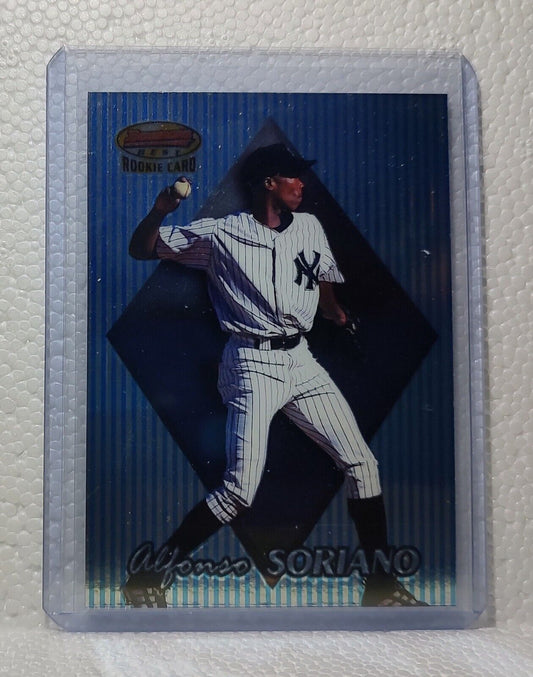 Alfonso Soriano 1999 Topps Bowman's Best MLB #169 Rookie Baseball Card Yankees