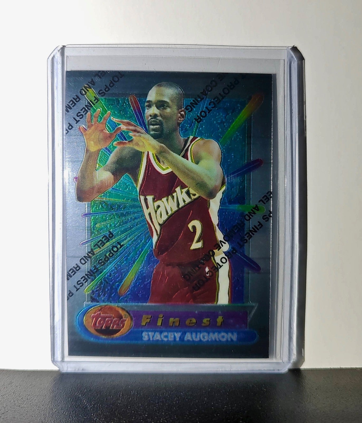 Stacey Augmon 1994-95 Topps Finest #310 Basketball Card