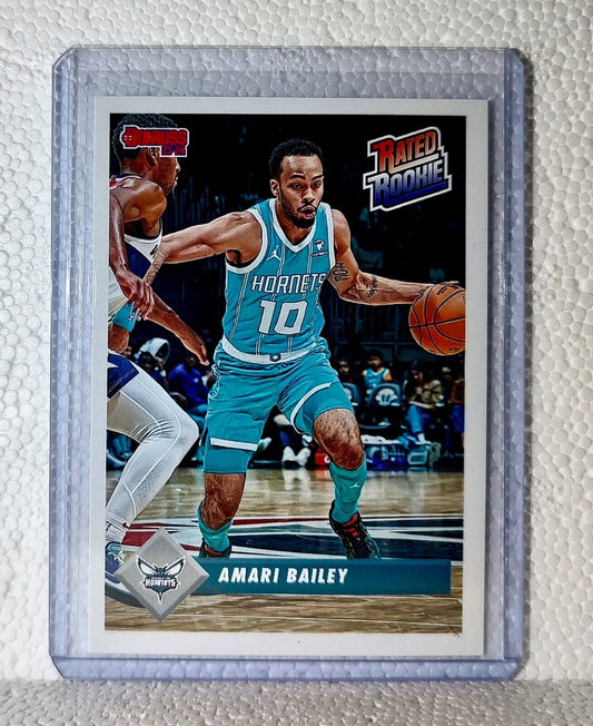 Amari Bailey 2023-24 Panini NBA #42 Rated Rookie Retro Card Hornets 1/715