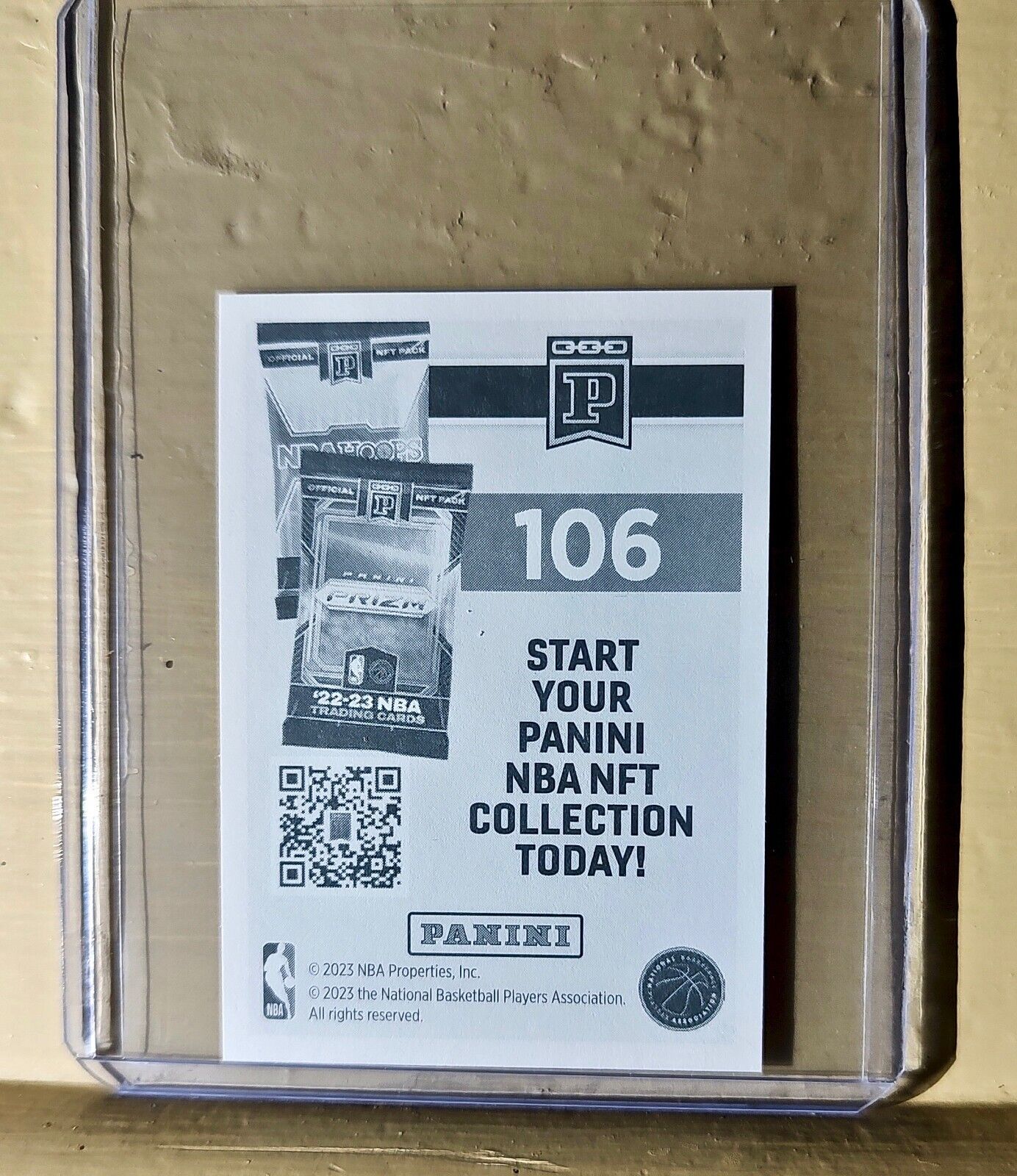 2023-24 Jalen Johnson Panini NBA Basketball #106 Sticker Atlanta Hawks