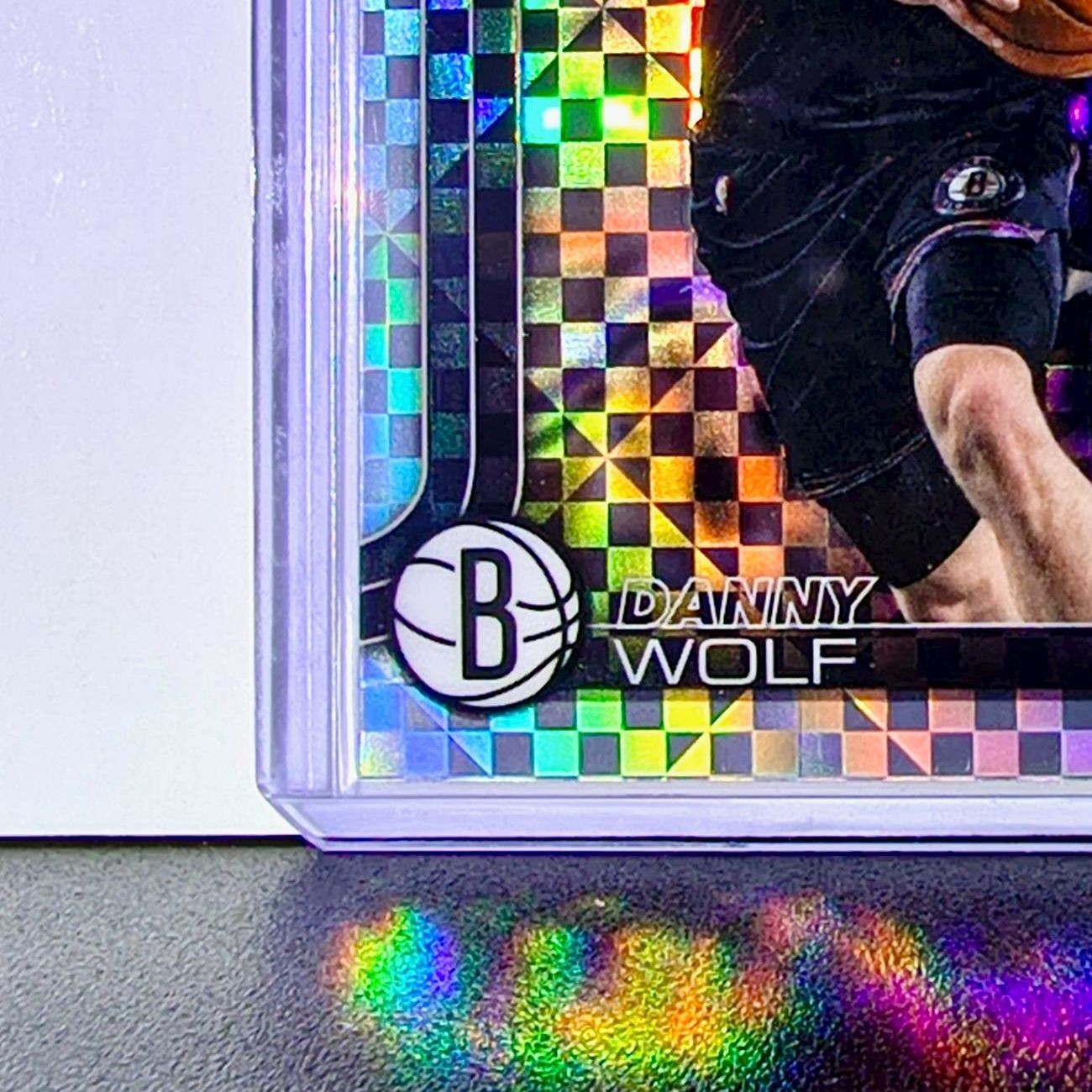 Danny Wolf Rookie 2025-26 NBA Topps Chrome Update X-Fractor #177 Card Nets