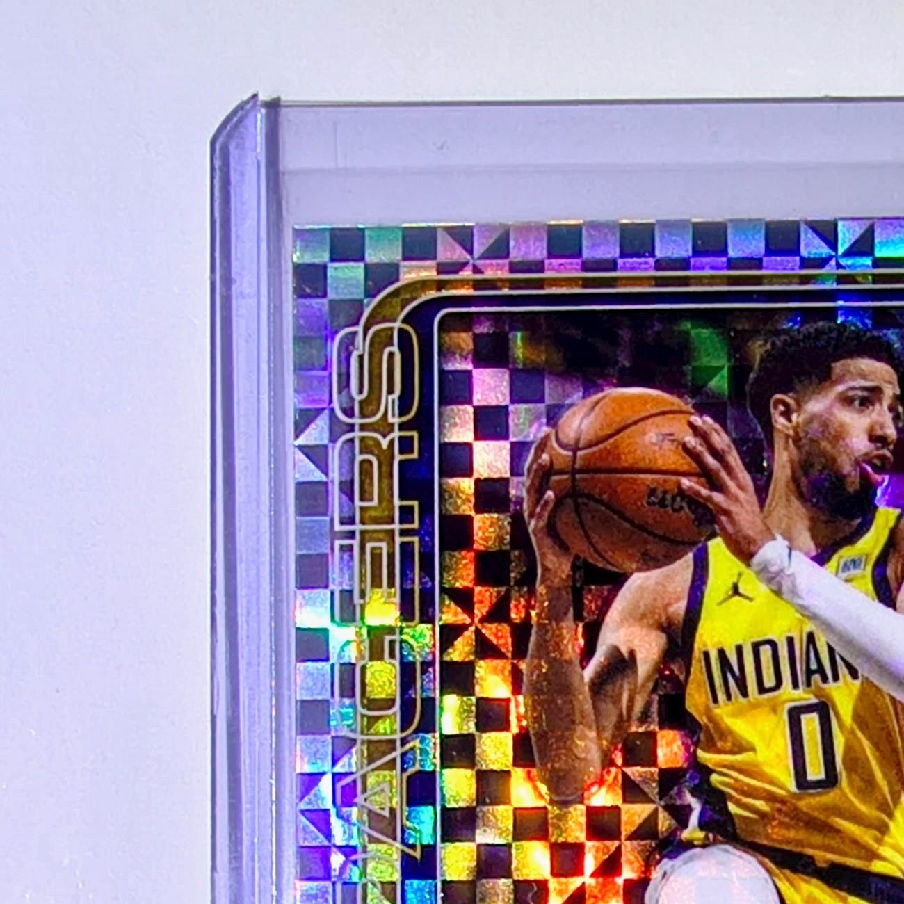 Tyrese Haliburton 2025-26 NBA Topps Chrome Update X-Fractor #18 Card Pacers