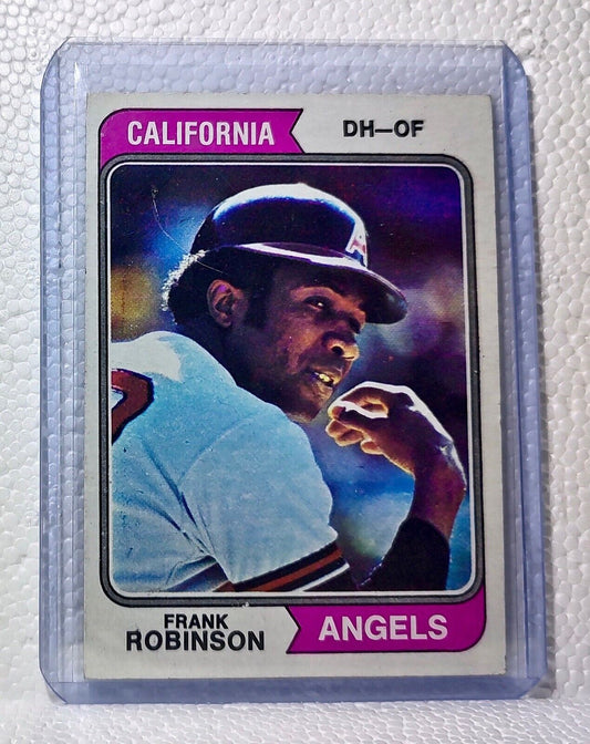 Frank Robinson 1974 Topps MLB #55 Baseball Card California Angels