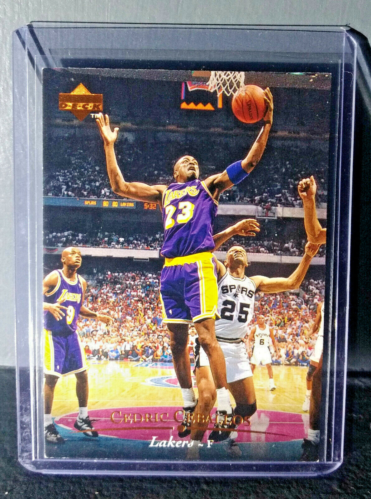 1995-96 Upper Deck Cedric Ceballos #26 Basketball Card