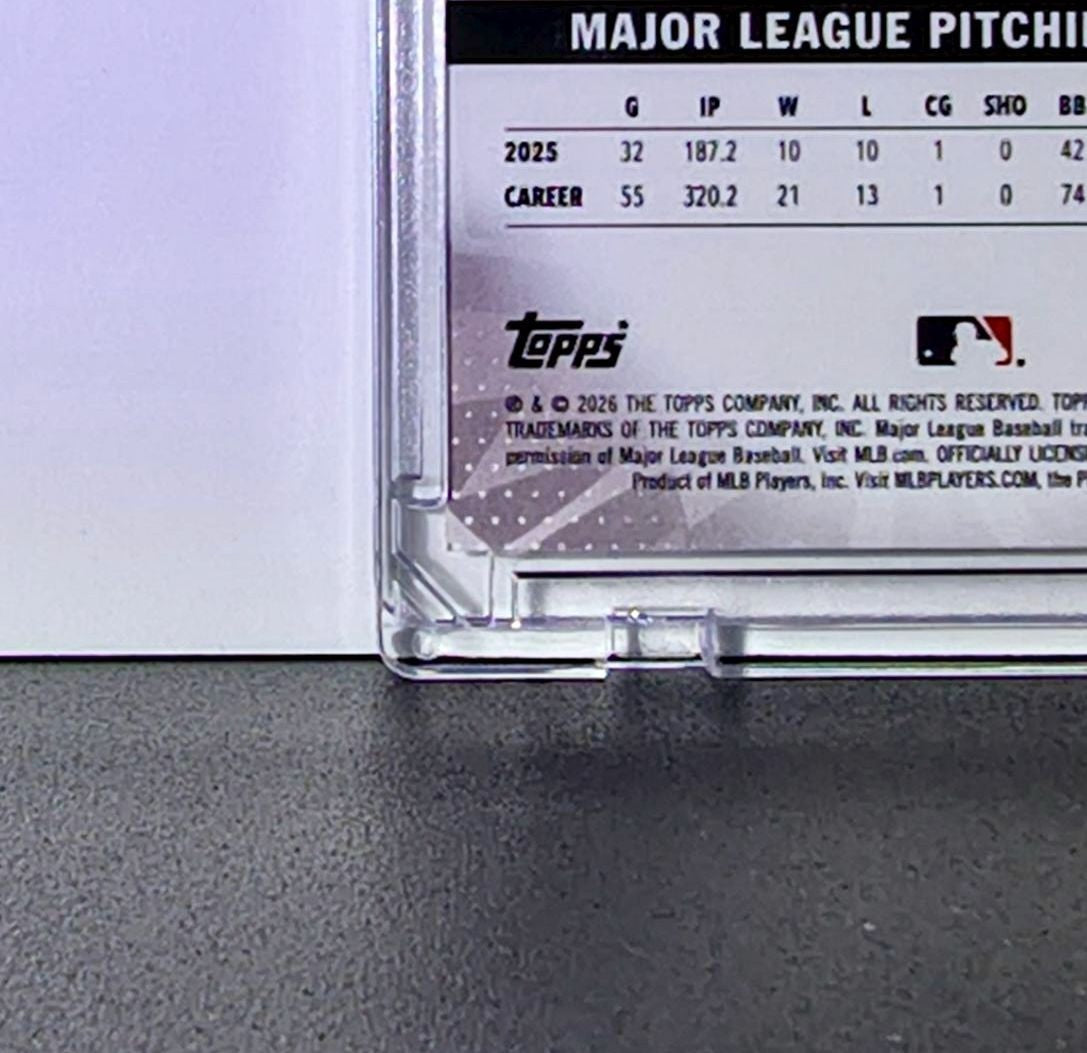 Paul Skenes 2026 MLB Topps Finest #110 Uncommon Baseball Card Pittsburgh Pirates