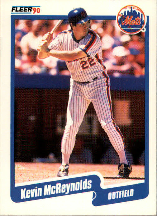 1990 Kevin McReynolds Fleer Baseball Card #211