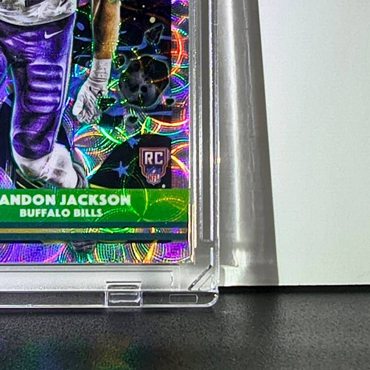 Landon Jackson Rookie 2025 Topps Chrome Cosmic Nucleus NFL #112 Buffalo Bills