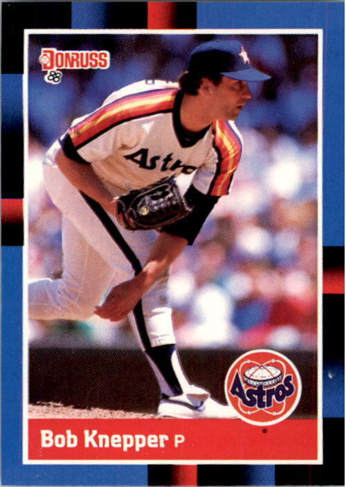 1988 Bob Knepper Donruss Baseball Card #138