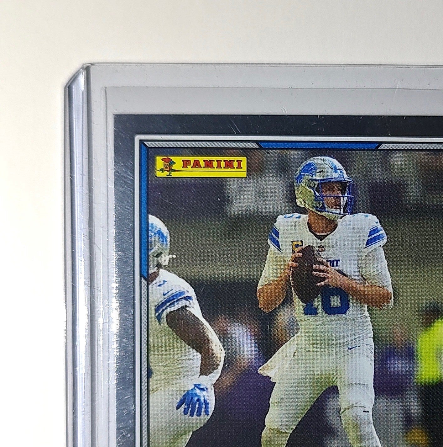 Jared Goff 2025 Panini NFL #48 Foil Sticker Card Detroit Lions