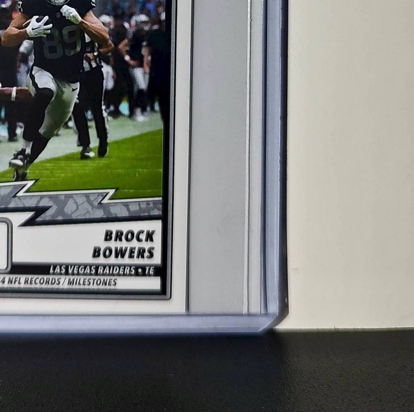 Brock Bowers 2025 Panini NFL #23 Record/Milestone Sticker