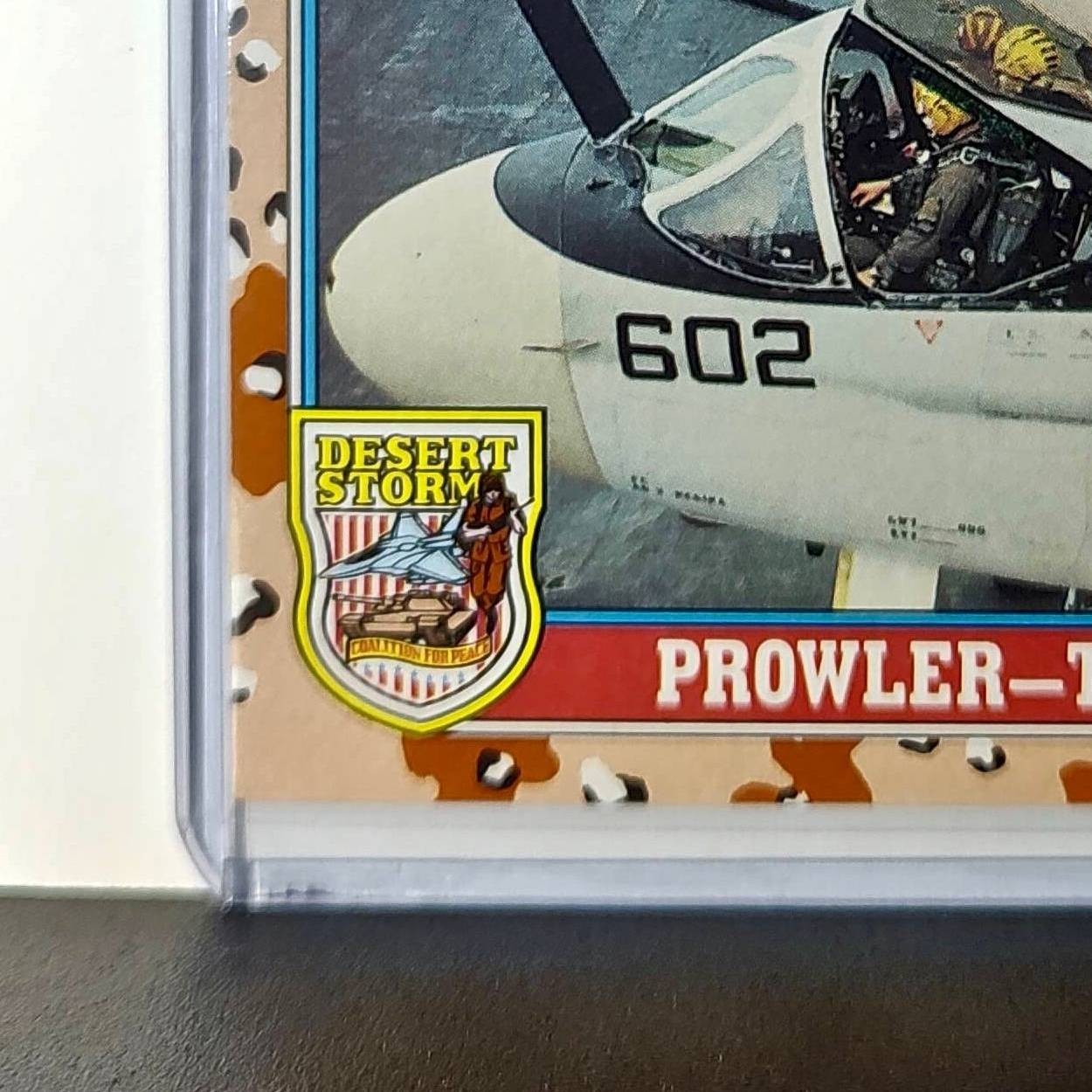 Prowler – The EA-6B 1991 Topps Desert Storm #137 Card