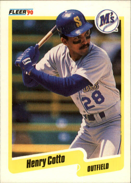 1990 Henry Cotto Fleer Baseball Card #511