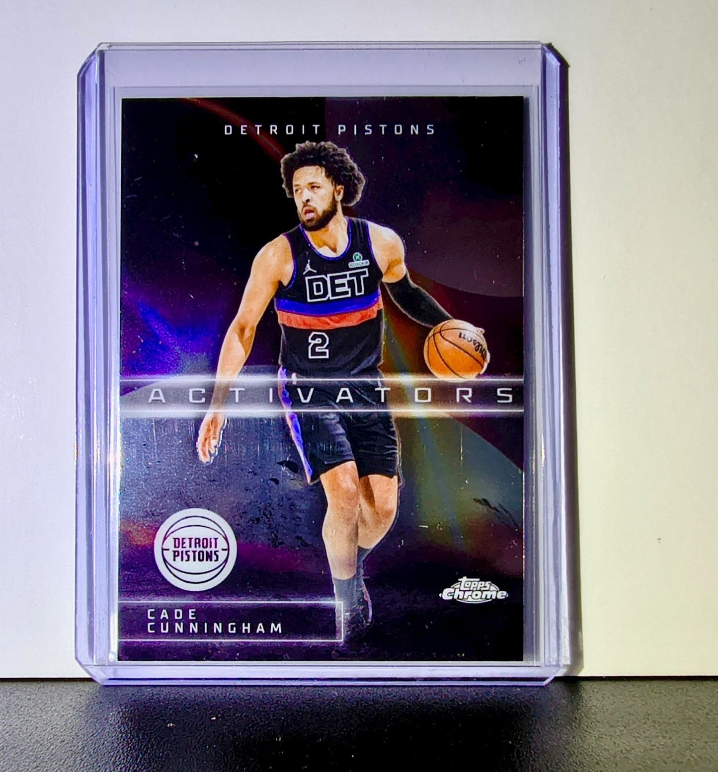Cade Cunningham 2025-26 NBA Topps Chrome Update Activators #AC-8 Card Pistons