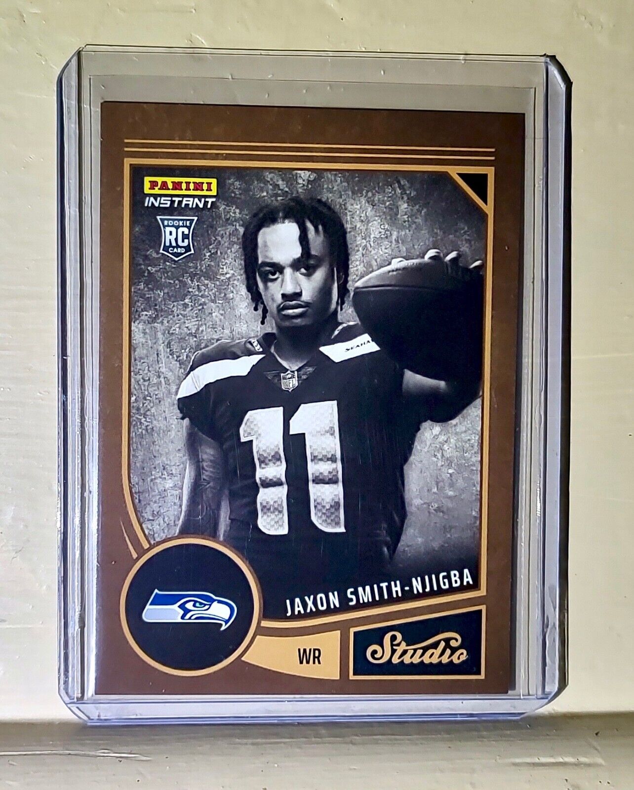 Jaxon Smith-Njigba 2023 Panini NFL Studio Rookies #27 Rookie Card 1/370