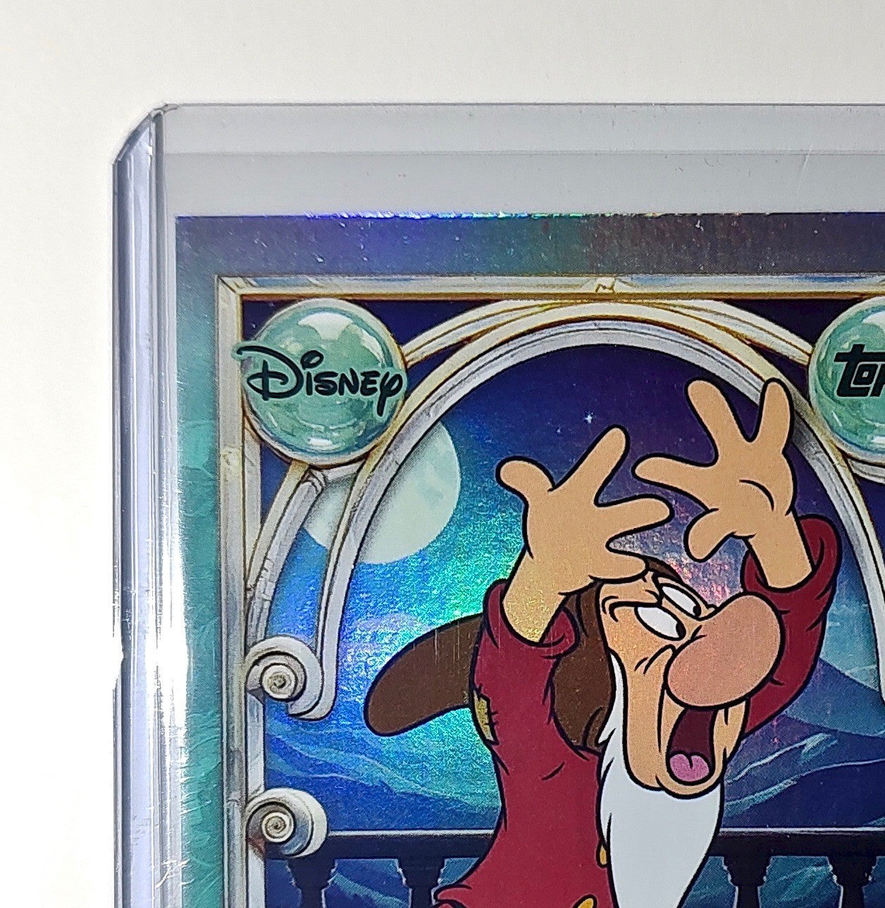 Grumpy 2025 Topps Disney Wonder #102 Diamond Card Snow White & the Seven Dwarfs