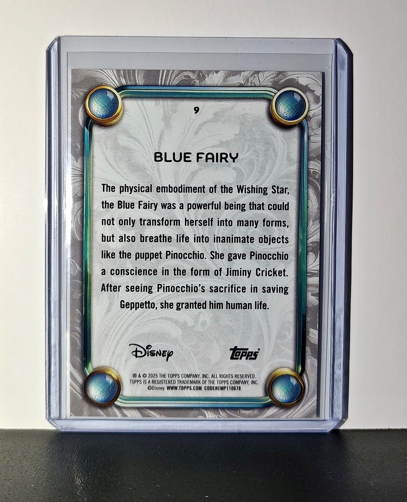 Blue Fairy 2025 Topps Disney Wonder #9 Card Pinocchio