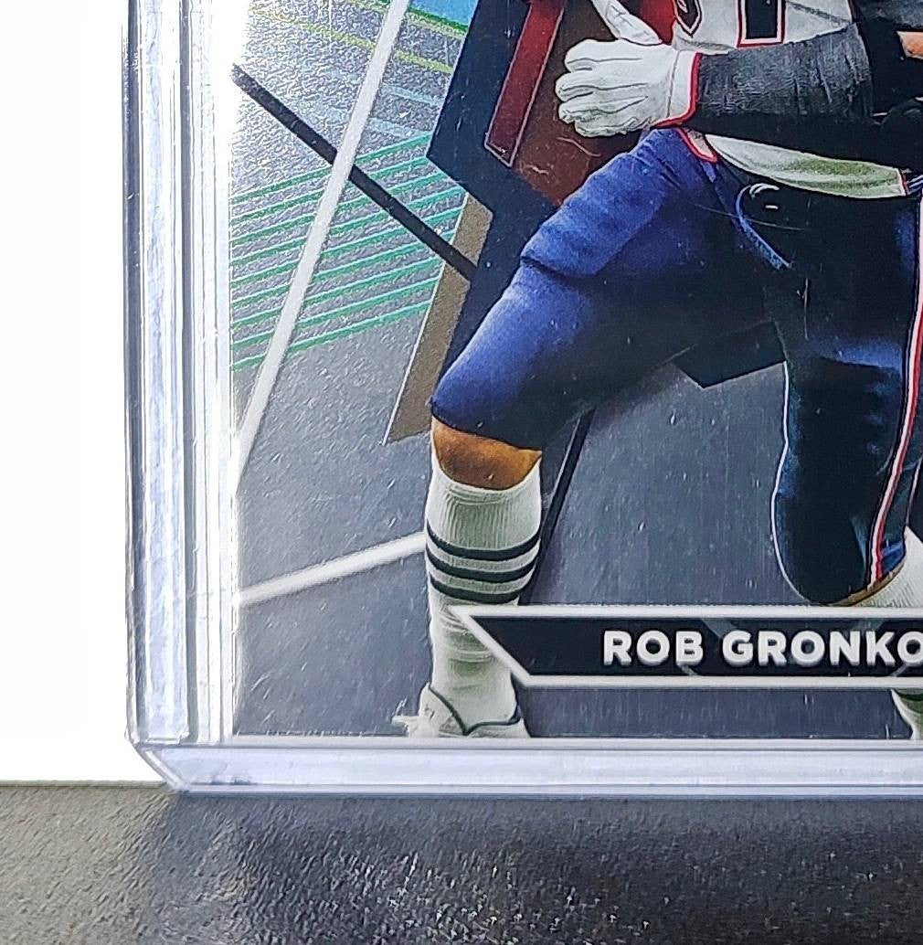 Rob Gronkowski 2023 Topps Finest NFL #213 Football Card New England Patriots